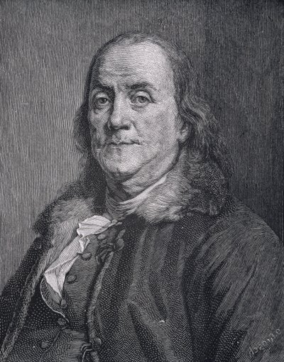 Benjamin Franklin by American School